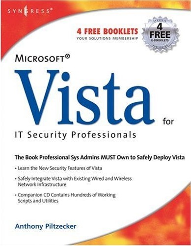 Microsoft Vista for IT Security Professionals